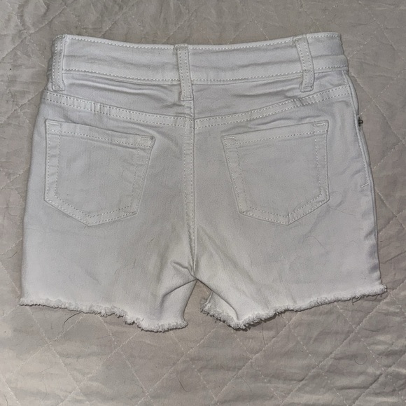 CAT & JACK White Denim Shorts Girls S (6/6X) - Picture 7 of 9